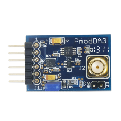 PmodDA3：1个16位数字模拟输出