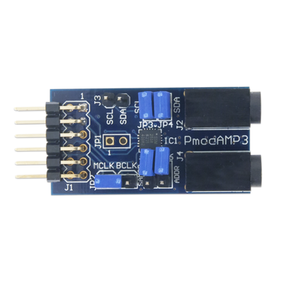 PmodAMP3：立体声功率放大器