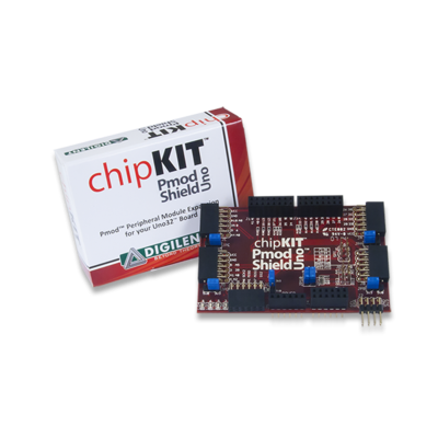 chipKIT Pmod Shield：Uno R3标准转Pmod标准适配扩展板