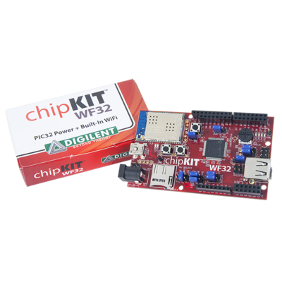 chipKIT WF32：支持WiFi通信并带有Uno R3接头的开源微控制器