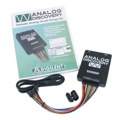 Analog Discovery：100MSPS USB示波器与逻辑分析仪