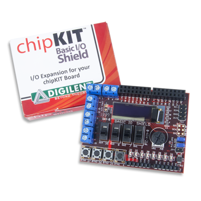 chipKIT Basic I/O Shield